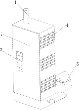 一种蒸汽热源机的散热装置的制作方法