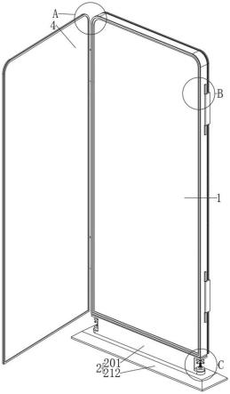 一种物资管理信息化建设用的显示屏信息展示板的制作方法