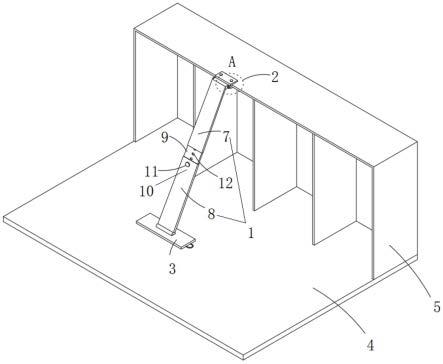 一种船舶建造过程中的辅助斜撑装置的制作方法