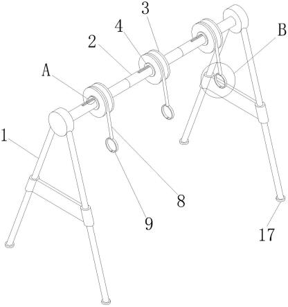 一种早教工具固定架的制作方法