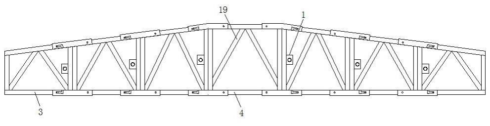 一种大跨度钢结构梯形钢屋架的制作方法