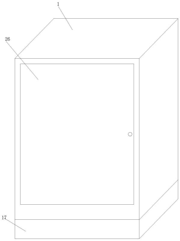 一种便于移动的分类展示柜的制作方法