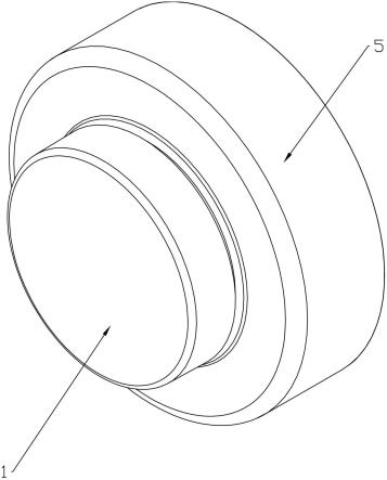 一种按压式防水旋钮的制作方法