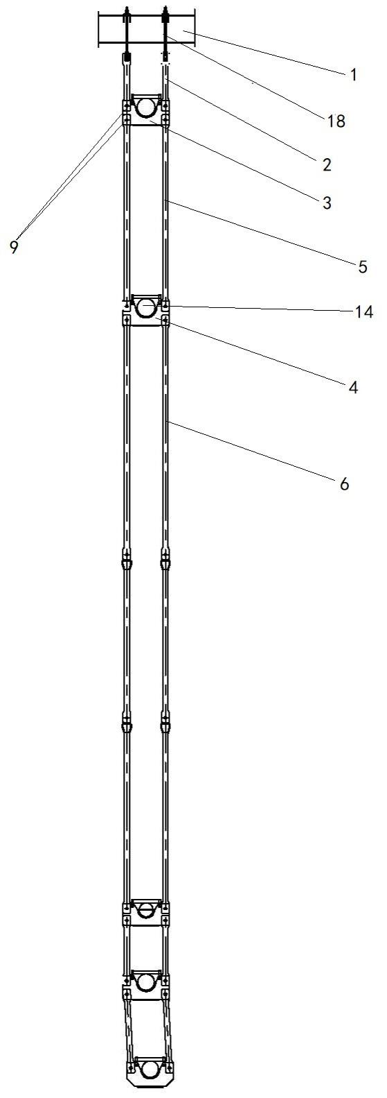 一种板链式吊杆结构的制作方法