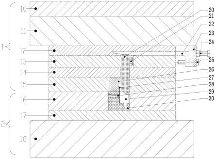 一种摇块式折弯成型校正的模具结构的制作方法