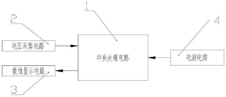 一种变频器断电后的电压指示电路的制作方法