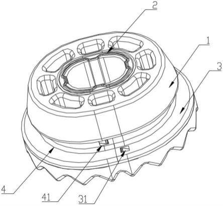 一种汽车空调散热器上减震垫结构的制作方法