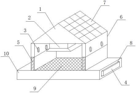 一种用于雏鸡养殖的保温鸡舍的制作方法