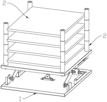 一种蓄电池装配生产线的堆垛下料机构的制作方法