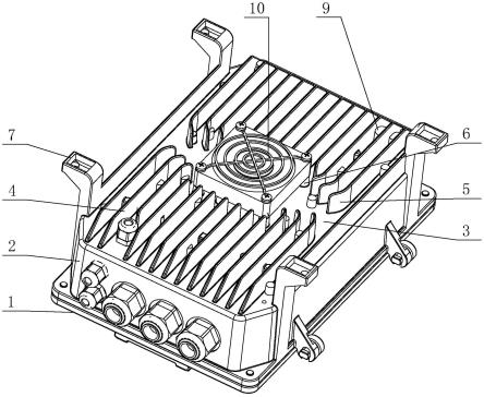 一种新型散热控制器外壳的制作方法