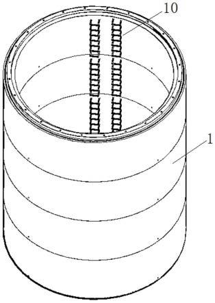 一种装配式深基坑竖井内衬的制作方法