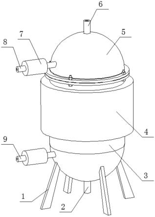 一种分子筛再生用高效节能吸附器的制作方法