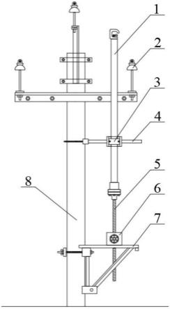 一种绝缘子更换作业的地电位线缆顶升机构的制作方法