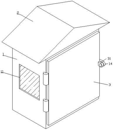 一种防盗智能远程户外计量箱的制作方法