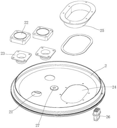 一种锅盖组件及烹饪器具的制作方法