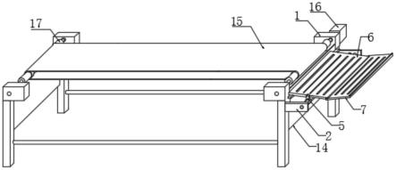 一种建筑施工用钢筋输送装置的制作方法