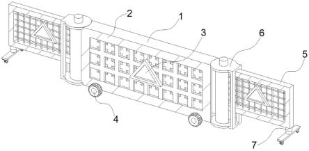 一种建筑工地及建筑车辆用警示装置的制作方法