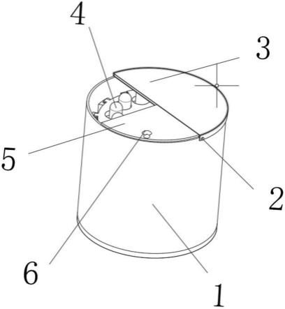 护理学用体温计收纳装置的制作方法