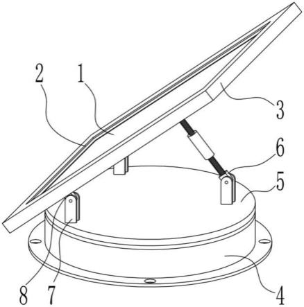 一种具有抗冲击外框结构的太阳能电池板的制作方法