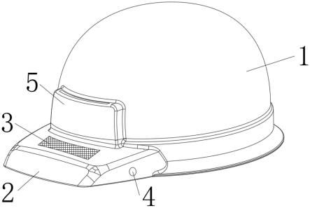 一种具有佩戴监测及考勤功能的安全帽的制作方法
