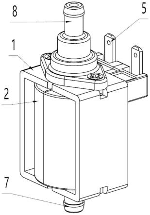 一种更小体积的微型电磁水泵的制作方法