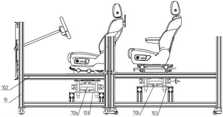 一种用于车辆座椅调节的测试台架的制作方法