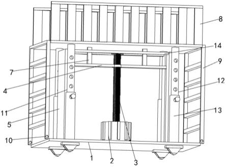 一种用于房屋建设的脚手架的制作方法