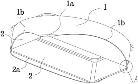 一种内外嵌套式圆角矩形冲切模具的制作方法