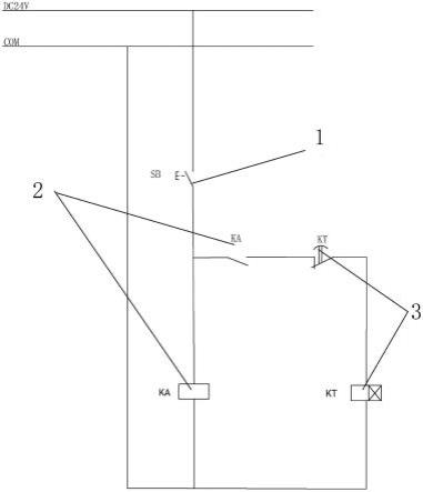 一种充电桩急停按钮自恢复电路的制作方法