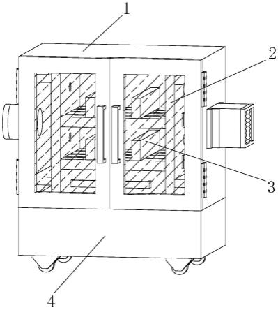 一种房屋建筑工程施工用档案柜的制作方法