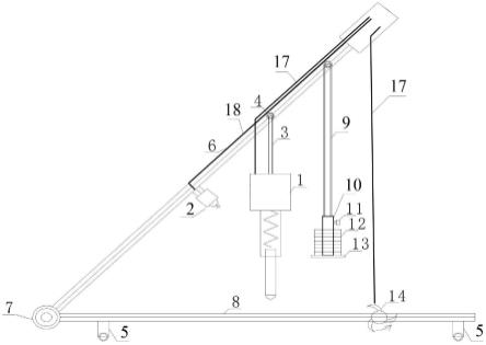 一种用于井下掘进工作面底板的水沟挖掘装置的制作方法