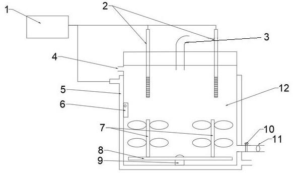 一种PVB生产原料的加热溶解釜装置的制作方法
