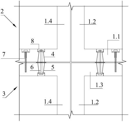 预制模块可拆卸连接结构的制作方法