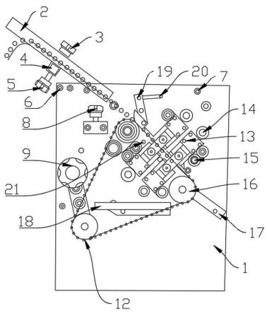 一种电子零件引脚异型加工设备的制作方法