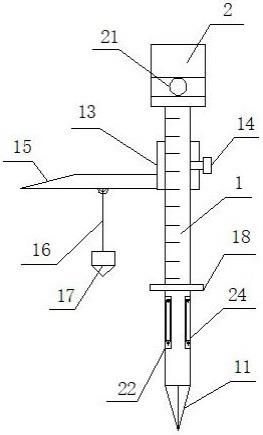 一种沥青路面浇筑标高限位固定结构的制作方法
