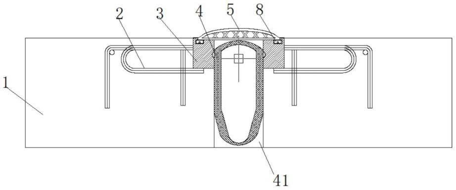 一种道路工程无缝桥面伸缩缝结构的制作方法