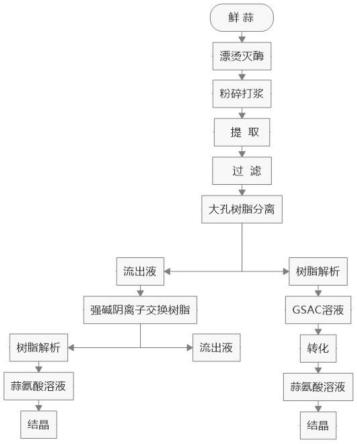 一种高得率蒜氨酸的制备方法与流程