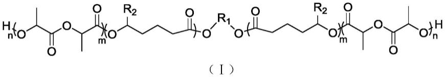 一种生物基可降解嵌段共聚酯的制备方法及其在压敏胶方面的应用