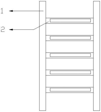 一种用于电力抢修的电线杆攀爬架的制作方法