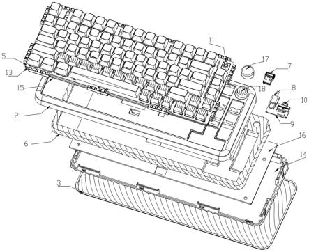 一种防尘式机械键盘的制作方法