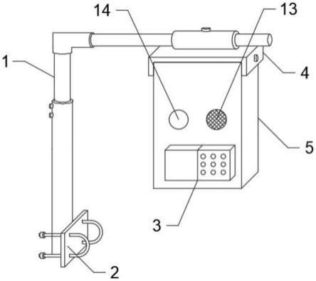 矿用皮带跑偏检测识别报警器的制作方法