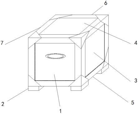 一种具有防碰撞结构的电器纸箱的制作方法