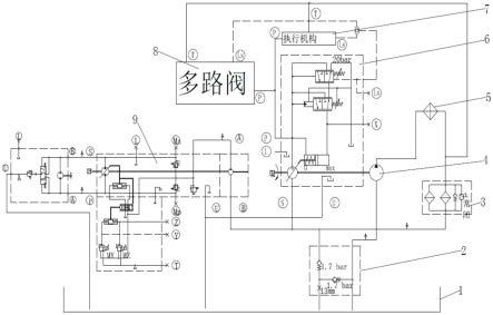 一种吸油增压系统以及拖拉机的制作方法