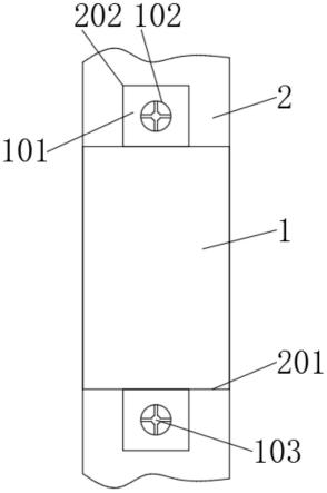 一种用于建筑工程组装式维护栏杆的连接块结构的制作方法