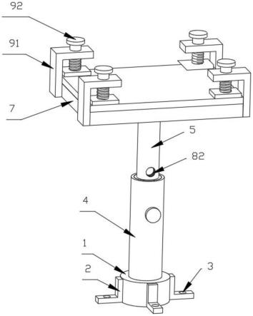 一种建筑模板支撑结构的制作方法