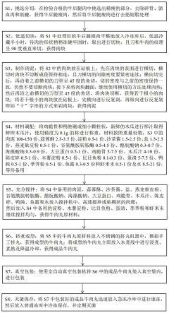 一种牛肉丸及其制作方法与流程