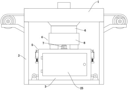 一种具有废料回收功能的开窗烫金设备的制作方法