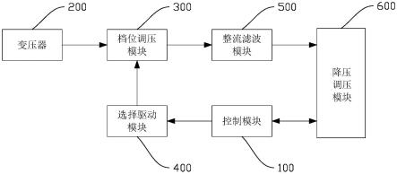 继电器档位调压电路的制作方法