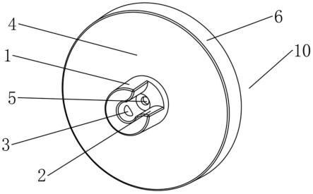 一种端盖及其具有该端盖的水纹灯的制作方法