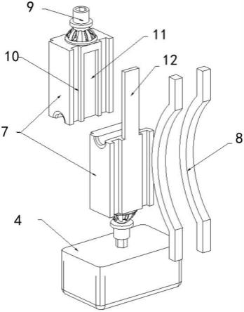 一种防卡线球化翻线机插销式压板的制作方法
